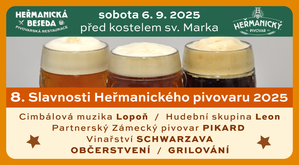 Slavnosti Heřmanického pivovaru 2025