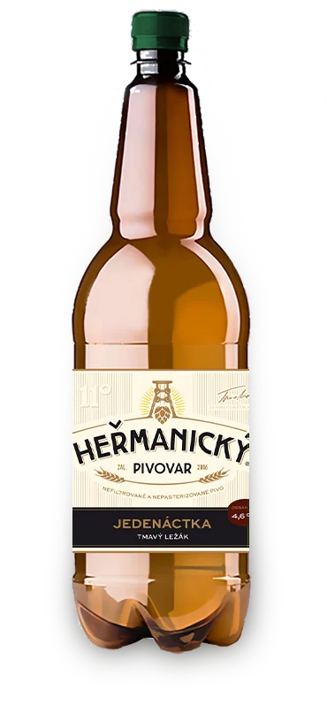 Heřmanický tmavý ležák 11%