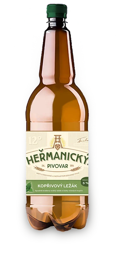 Heřmanický ležák 12% kopřivový