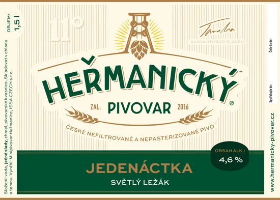Heřmanický ležák 11%