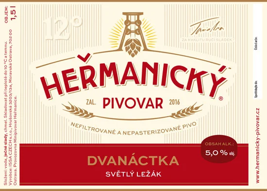 Heřmanický ležák 12%