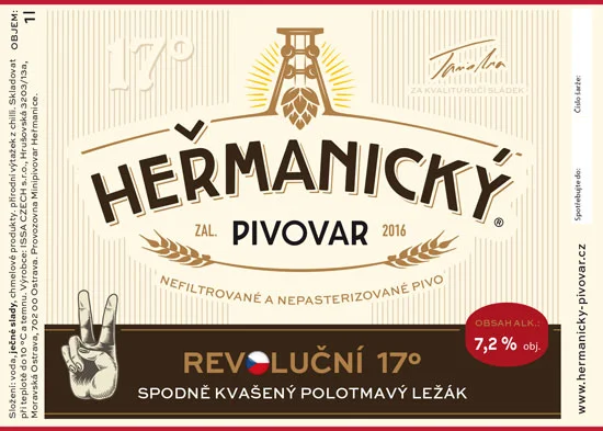 Revoluční polotmavá 17°